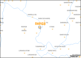map of Nhpi Ga