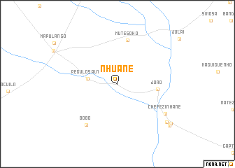 map of Nhuane