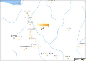 map of Nhundo