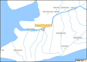 map of Nhung Miên