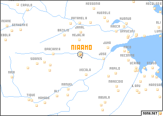 map of Niaamo