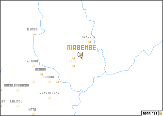 map of Niabembe