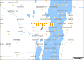 map of Niabéré Dambé