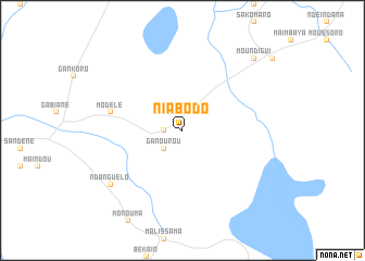 map of Niabodo