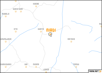 map of Niadi