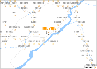 map of Niadyibe