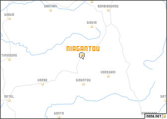 map of Niagantou