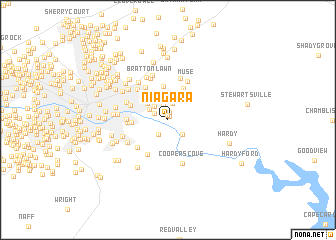 map of Niagara