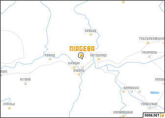 map of Niageba