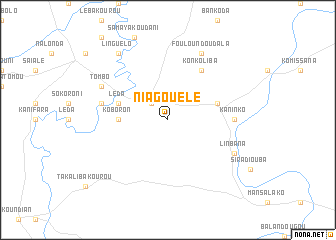 map of Niagouélé