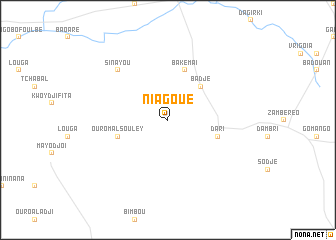 map of Niagoué