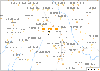 map of Niagrahué I