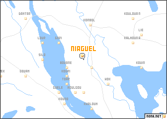 map of Niaguel