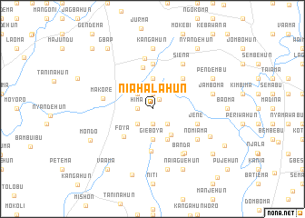 map of Niahalahun