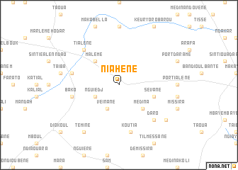 map of Niahène