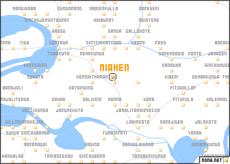 map of Niahen