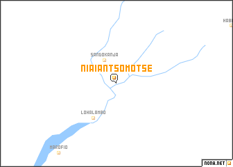 map of Niaiantsomotse