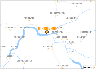 map of Niakabana