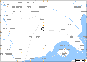 map of Niali