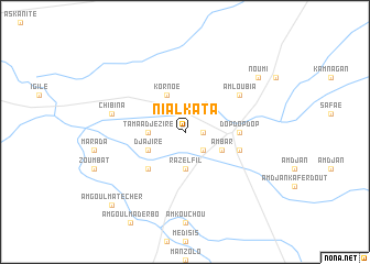 map of Nialkata