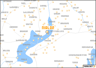 map of Nialor