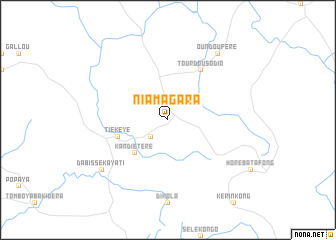 map of Niamagara