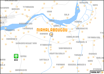 map of Niamalabougou