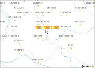 map of Niaman Rombo