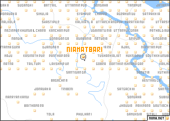 map of Niāmatbāri