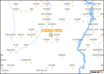 map of Niamayong