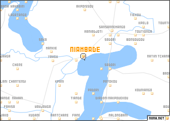 map of Niambadé