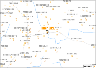 map of Niambré