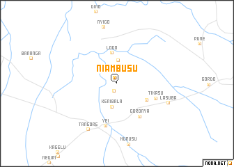 map of Niambusu
