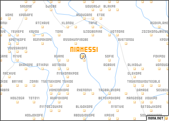 map of Niamessi