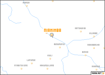 map of Niamimba