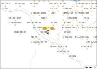 map of Niaming