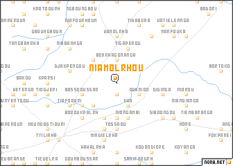 map of Niamolrhou