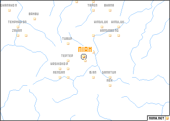 map of Niam