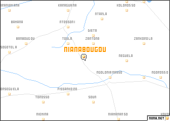 map of Nianabougou