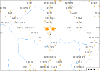map of Nianam