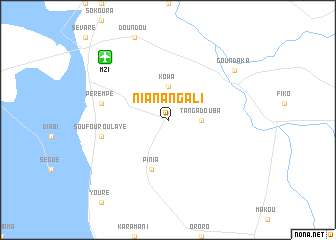 map of Nianangali