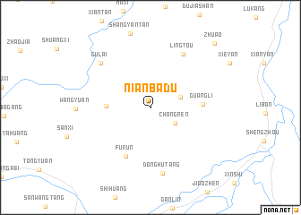 map of Nianbadu