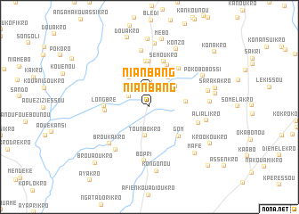 map of Nianbang