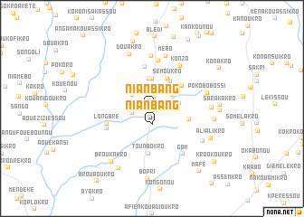 map of Nianbang