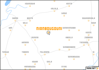 map of Nianbougouni