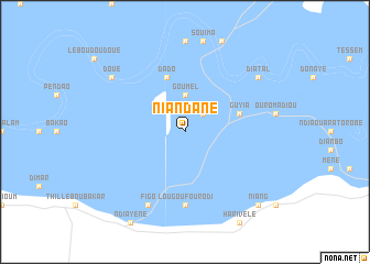 map of Niandane