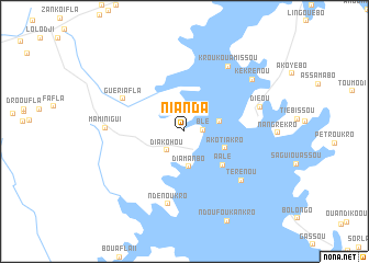 map of Nianda