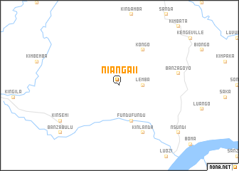 map of Nianga II