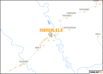 map of Niangalélé