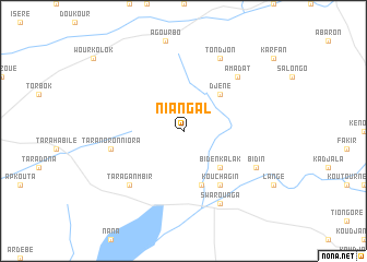 map of Niangal